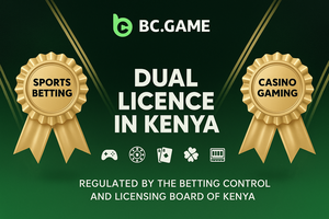 BC.Game Secures Dual Licences in Kenya for Casino & Sports